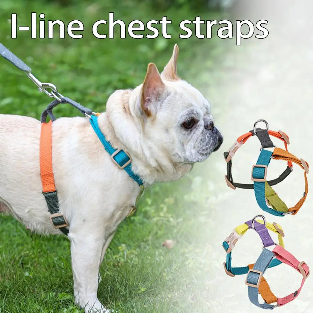 Quick Release Adjustable Dog Harness Vest, Dog Training Cotton Harnesses, Chest Strap, Pet Supplies