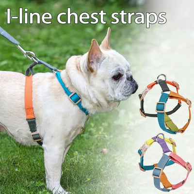 Quick Release Adjustable Dog Harness Vest, Dog Training Cotton Harnesses, Chest Strap, Pet Supplies