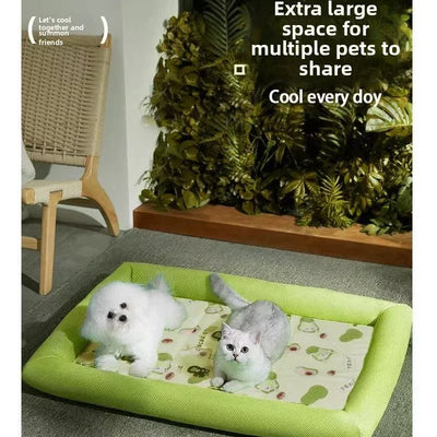 Cooling Puppy Bed Summer Dog Supplies Mat Accessory for Small Breeds Dogs Medium Pet Large Beds Sofa Blanket